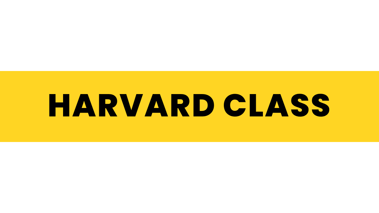 English Subject - Harvard Class